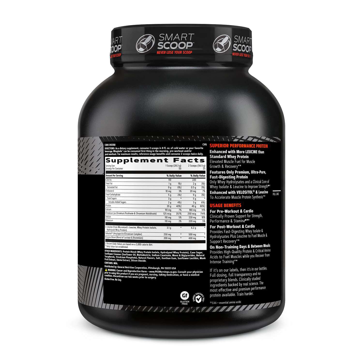Wheybolic&trade; - Natural Vanilla (25 Servings)